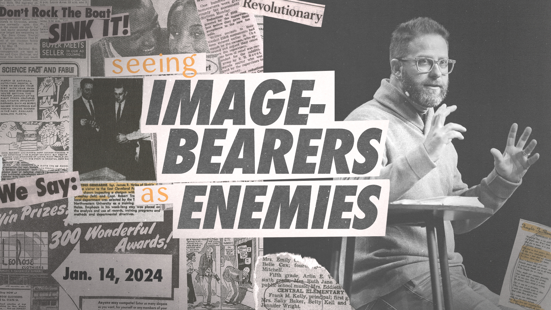 Seeing Image Bearers as Enemies Image